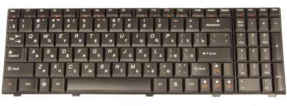 Клавиатура для ноутбука Lenovo IdeaPad G560/ G565 RU, Black