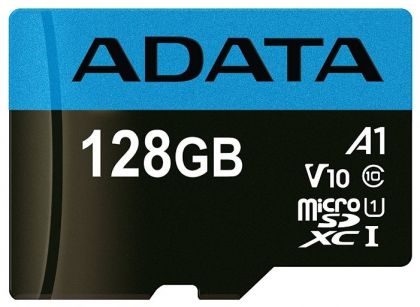Карта памяти A-DATA 128GB microSDXC UHS-I class10 without SD adapter