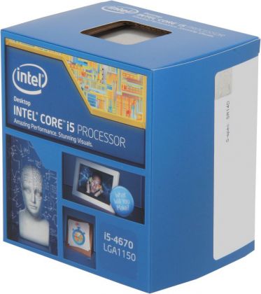 Процессор Intel Core i5-4670 3.4GHz s1150 Box