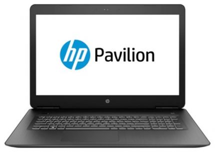 Ноутбук HP Pavilion Gaming 17-ab313ur 17.3"(1920x1080)/ Intel Core i5 7300HQ(2.5Ghz)/ 8192Mb/ 1000Gb/ DVDrw/ NVIDIA GeForce GTX 1050Ti(4096Mb)/ Cam/ BT/ WiFi/ 62WHr/ war 1y/ 2.85kg/ Shadow Black/ DOS