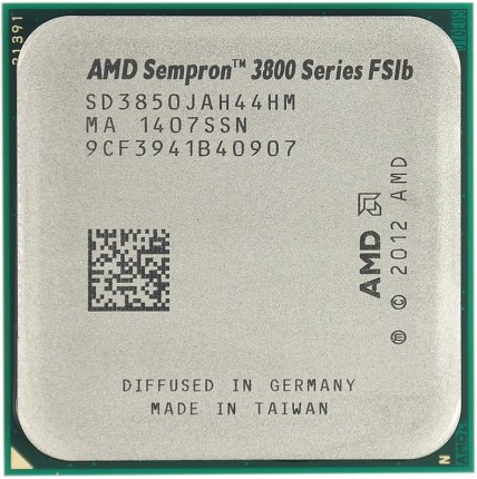 Процессор AMD Sempron X4 3850 Socket-AM1 (SD3850JAH44HM) (1.3/5000/2Mb/Radeon HD 8280) Kabini OEM