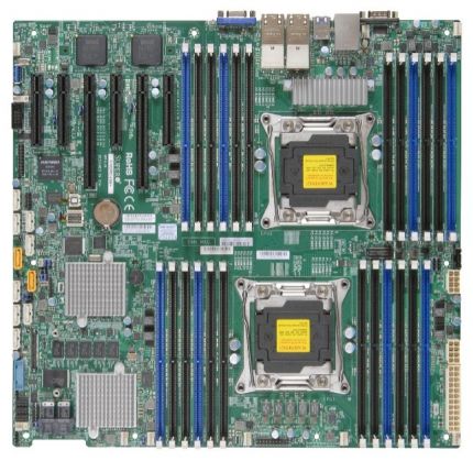 Материнская плата SuperMicro MBD-X10DRC-LN4+-O, Intel C612, s2011, EATX