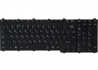 Клавиатура для ноутбука Toshiba Satellite P300/ L350/ L355/ L500 RU, Black