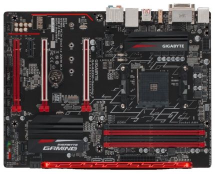 Материнская плата Gigabyte GA-AB350-Gaming 3 Soc-AM4 AMD B350 4xDDR4 ATX AC`97 8ch(7.1) GbLAN RAID+DVI+HDMI