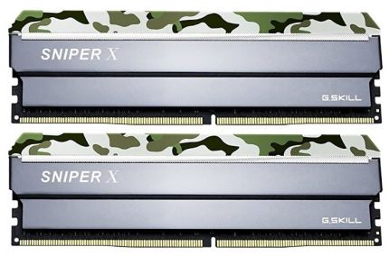 Модуль памяти DDR4 G.SKILL SNIPER X 16GB (2x8GB kit) 3200MHz CL16 PC4-25600 1.35V (F4-3200C16D-16GSXFB)