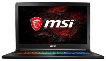 Ноутбук MSI GP72M 7RDX-1017RU черный