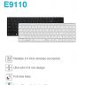 Клавиатура Rapoo E9110 черный USB беспроводная slim Multimedia