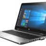 Ноутбук HP ProBook 650 G3 15.6"(1920x1080)/ Intel Core i7 7820HQ(2.9Ghz)/ 8192Mb/ 512SSDGb/ DVDrw/ Intel HD Graphics 620/ Cam/ BT/ WiFi/ 48WHr/ war 1y/ 2.31kg/ silver/ black metal/ W10Pro