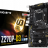 Материнская плата Gigabyte GA-Z270P-D3, Intel Z270, Soc-1151, ATX
