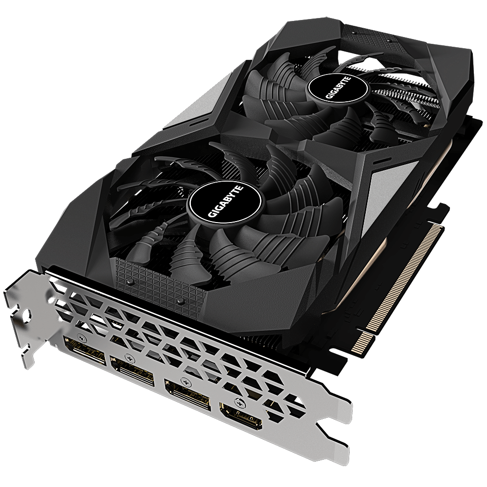 Видеокарта Gigabyte GV-R55XTOC-4GD, AMD Radeon RX 5500 XT, 4Gb GDDR6 ...