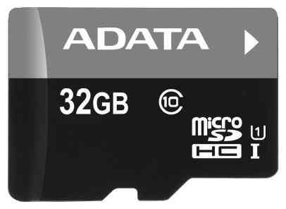 Карта памяти A-DATA 32GB microSDHC class10 UI without SD adapter