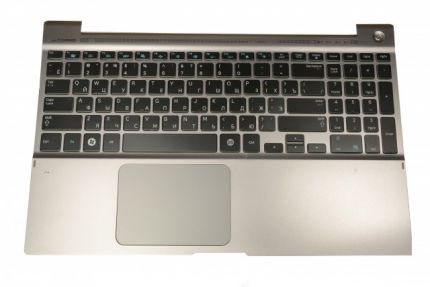 Клавиатура для ноутбука Samsung NP300V4A, NP300V4A-A04RU (with palmrest), Black