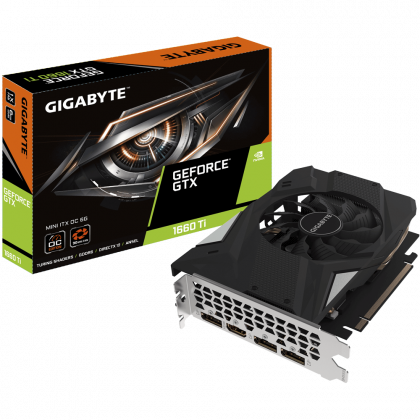 Видеокарта Gigabyte GV N166TIXOC 6GD GeForce GTX 1660 Ti