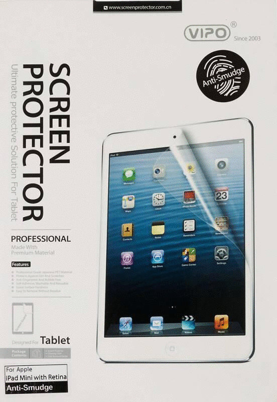 Защитная пленка для экрана Vipo для iPad mini/ mini 2 anti-smudge прозрачный