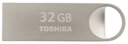 Флешка Toshiba 32Gb Owari U401 THN-U401S0320E4 USB2.0 серебристый