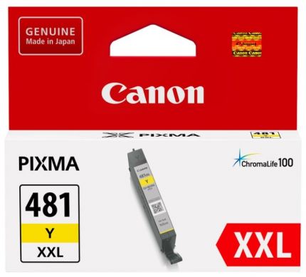 Картридж струйный Canon CLI-481XXL Y1992C001 желтый для Canon Pixma TS6140/TS8140TS/TS9140/TR7540/TR8540