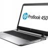Ноутбук HP ProBook 450 G3 15.6"(1920x1080)/ Intel Core i7 6500U(2.5Ghz)/ 8192Mb/ 256SSDGb/ DVDrw/ Int:Intel HD Graphics 520/ Cam/ BT/ WiFi/ 47WHr/ war 1y/ 2.15kg/ Metallic Grey/ W10Pro + Special Price!!!