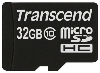 Карта памяти microSDHC 32Gb Class10 Transcend TS32GUSDC10 w/o adapter