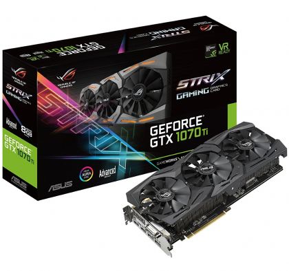 Видеокарта Asus ROG STRIX GTX1070TI A8G GAMING GeForce GTX 1070 Ti