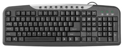 Клавиатура Defender USB HM-830 черный