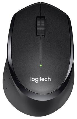 Мышь Logitech B330 Silent Plus черный оптическая (1000dpi) беспроводная USB (2but)