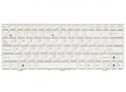 Клавиатура для ноутбука Asus EEE PC 1000HE RU, White