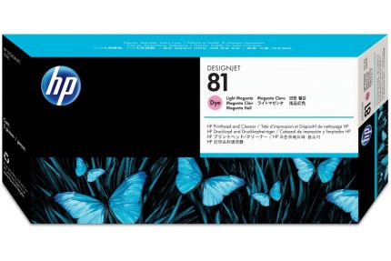 Набор HP 81 Light Magenta Dye печатающая головка + устройство очистки для Designjet 5000/ 5000ps/ 5500/ 5500ps