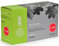 Картридж Cactus CS-C711BK черный для Canon LBP5300 (6000стр.)
