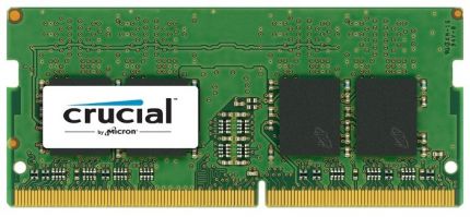 Модуль памяти DDR4 4Gb 2400MHz Crucial CT4G4SFS824A RTL PC4-19200 CL17 SO-DIMM 260-pin 1.2В single rank