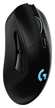 Мышь Logitech G703 LIGHTSPEED черный оптическая (12000dpi) беспроводная USB игровая (5but)