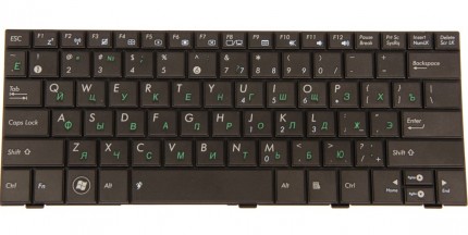 Клавиатура для ноутбука Asus EEE PC 1001HA/ 1005HA/ 1008HA RU, Black