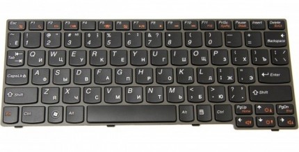 Клавиатура для ноутбука Lenovo IdeaPad U160/ U165 RU, Black