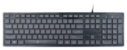 Клавиатура Oklick 500M черный USB slim Multimedia