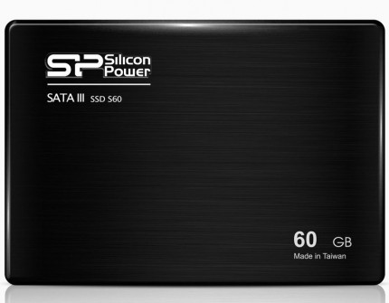 Накопитель SSD Silicon Power SATA-III 60Gb SP060GBSS3S60S25 S60 2.5"