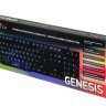 Клавиатура Oklick 760G GENESIS черный USB LED