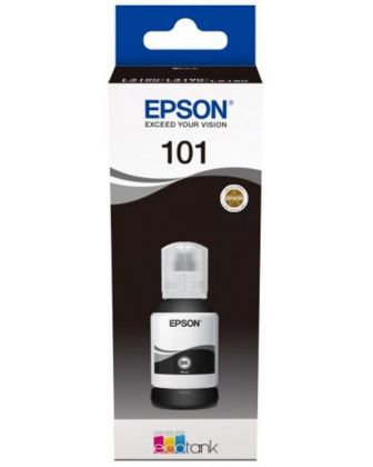 Картридж струйный Epson L101 C13T03V14A черный (70мл) для Epson L4150/L4160/L6160/L6170/L6190