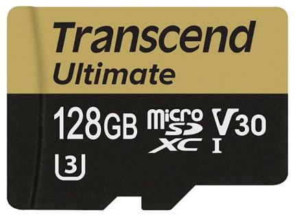 Карта памяти Transcend 128GB microSDXC UHS-I U3M, R95, W60MB/s (Ultimate)
