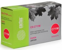 Картридж Cactus CS-C711M пурпурный для Canon LBP5300 (6000стр.)