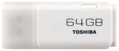 Флешка Toshiba 64Gb Hayabusa U202 THN-U202W0640E4 USB2.0 белый