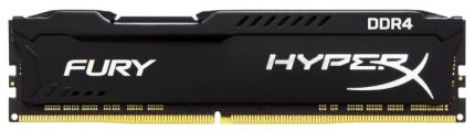 Модуль памяти Kingston 4GB 2666MHz DDR4 Non-ECC CL15 DIMM HyperX FURY Black Series