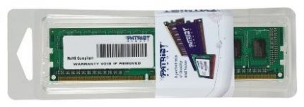 Модуль памяти DDR3 8Gb 1600MHz Patriot PSD38G16002