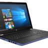 Ноутбук HP 15-bs598ur 15.6"(1920x1080)/ Intel Pentium N3710(1.6Ghz)/ 4096Mb/ 500Gb/ noDVD/ Radeon 520 2GB(2048Mb)/ Cam/ BT/ WiFi/ 41WHr/ war 1y/ 2.1kg/ Marine blue/ W10