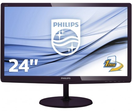 Монитор Philips 23.6" 247E6LDAD (00/01) черный TFT LED 16:9 DVI HDMI M/M матовая 250cd 1920x1080 D-Sub FHD 3.65кг